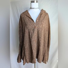 Vintage Boho Tencel Button-Down Shirt   Made ...