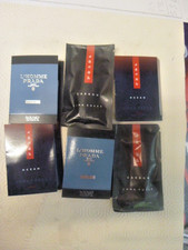 PRADA CARBON LUNA ROSSA OCEAN & L'HOMME VIALS MENS FRAGRANCE 100% AUTHENTIC EDT