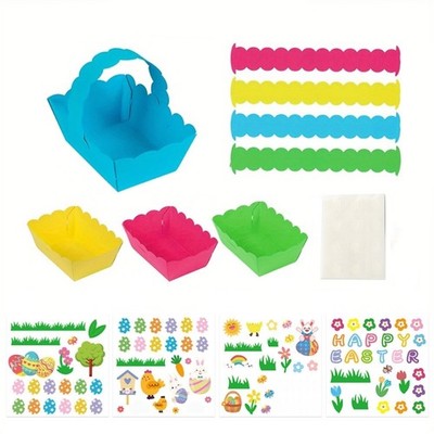 Festival Easter Baskets Craft Set For Creative Child Activity And Holiday Gift