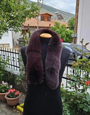 Fox Trim For Hood, Fox Collar,Detachable Hood Trim,Luxury Fur Accessory