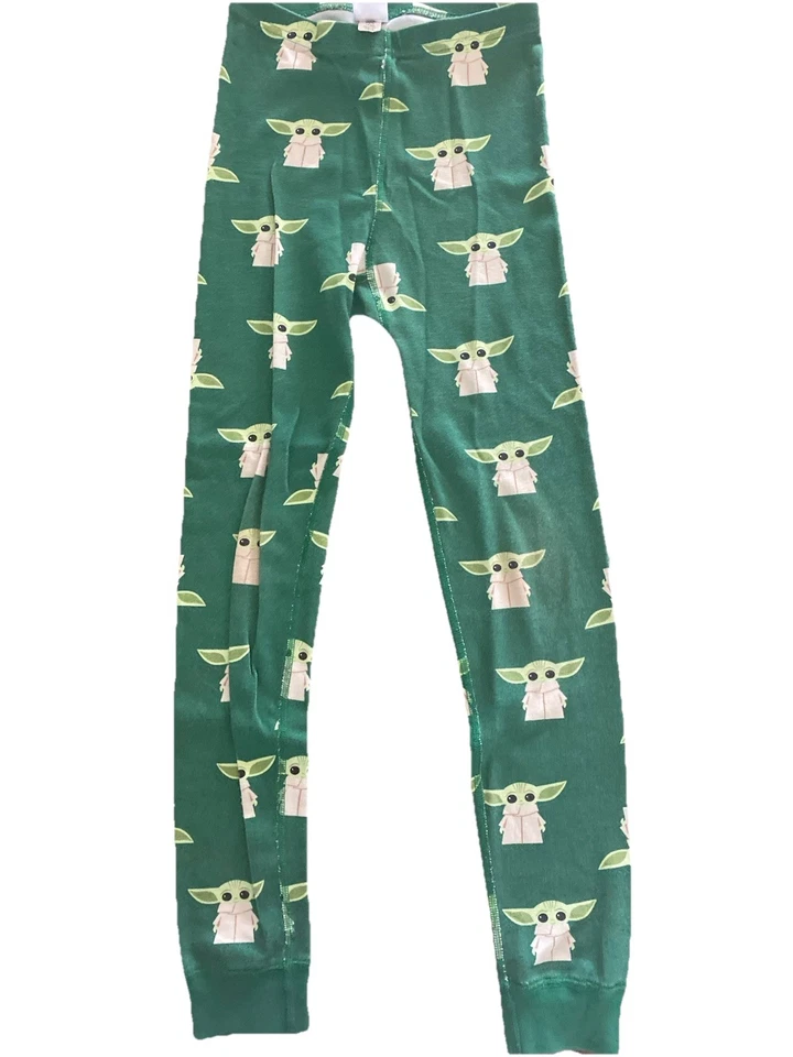 Hanna Andersson Boys Organic Cotton Grogu Pj’s Star Wars , Sz 140cm, 10. - Image 3 of 3