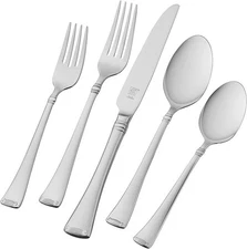 Zwilling Angelico Stainless Steel Flatware Set 20-Piece Service for 4 – Premium