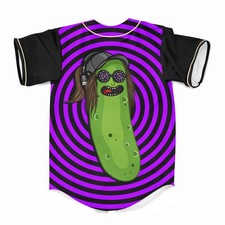 Custom Name - Rezz pickle rick rave Baseball Jersey for EDM Festivals Gift