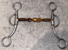 5'' #776 REINSMAN REINER ALL AROUND COPPER ROLLER STAGE C WESTERN 3 PC BIT