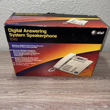 ATT #1545 Digital Answering System Speakerphone Vintage Old Stock 1992
