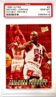 1995 Michael Jordan Fleer Ultra Double Trouble PSA 10 POP 110 Pristine Insert #3