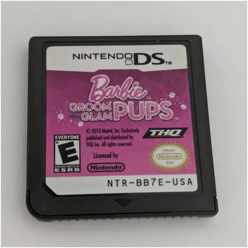 Barbie Groom and Glam Pups - (Nintendo DS 2DS 3DS) *Cartridge Only* - **Tested**