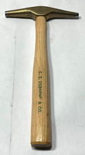Vintage C.S OSBORNE Brass Hammer Magnetic Tack Upholstery Leather Tool