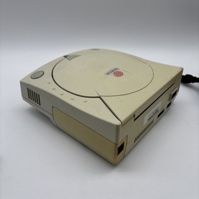 SEGA Dreamcast Console - White W/ Blue Controllers And Games - TESTED & WORKING