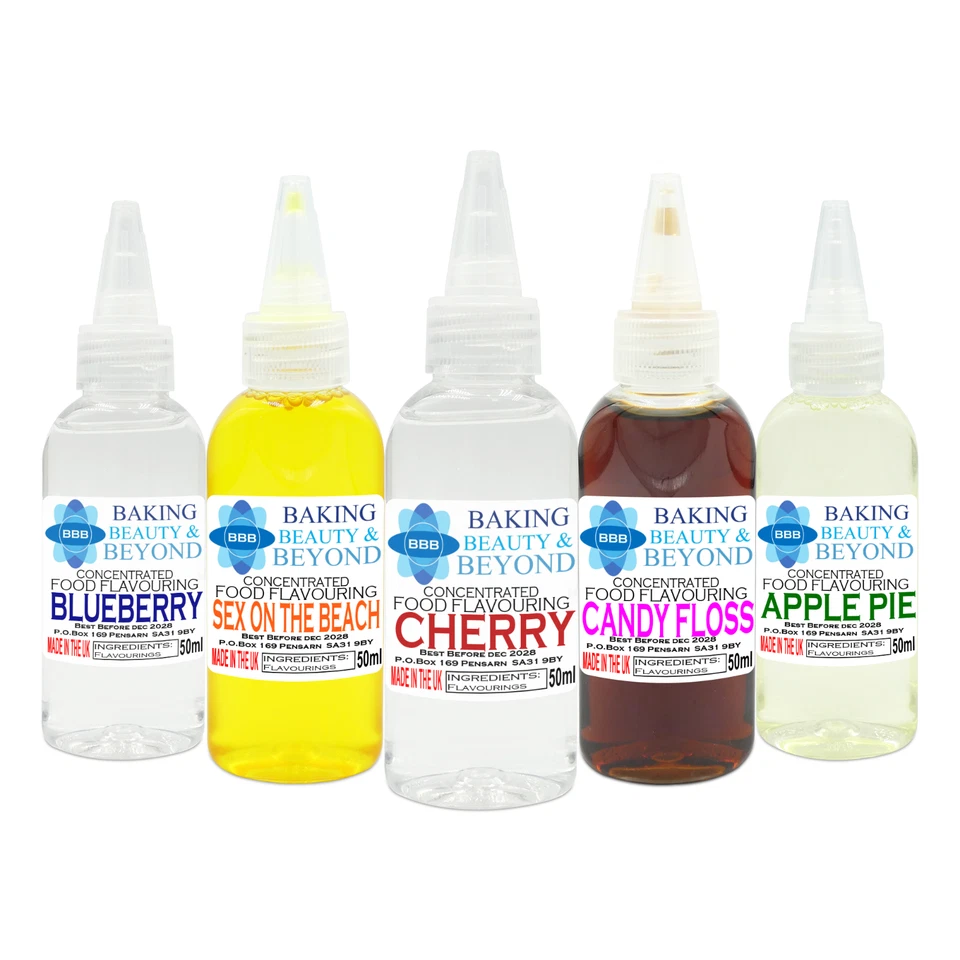 Baking Beauty and Beyond Concentrated Liquid Food Flavours for Cake, Baking 50ml - Image 1 of 1