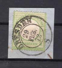 Dr Chest Plate 2 Dresden Postmarked Luxury Letter Piece (EA0914