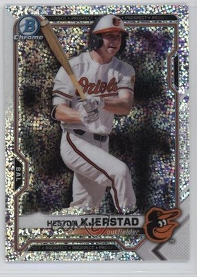 2021 Bowman Chrome Prospects Speckle Refractor 79/299 Heston Kjerstad 1t96