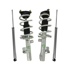 Front Complete Spring Struts and Rear Shock Absorbers for Mazda 3 2010-2011