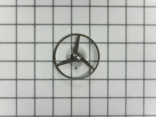 Unitas 6305 UT 721N 13-6300 balance with flat spiral balancer avec spiral plat NOS