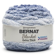 Bernat Decke extra dick Perfect Phasing Garn - Deep Navy - 5A002G8P-1GHRT