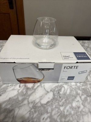 Schott Zwiesel FORTE 6 Whiskey Stemless Glasses NIB Personalized  jL 