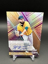 2019 Panini Elite Extra Edition Aspirations Purple /100 Hogan Harris Auto