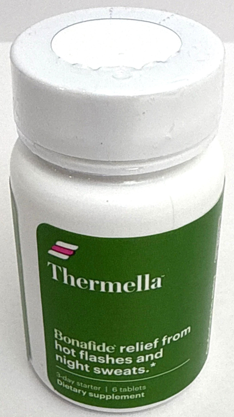 Bonafide Thermella - Relief From Hot Flashes & Night Sweats SEALED! (24 Tablets)
