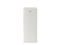 H&H Vase Quadrat Aus Glas Weiß 12X12X30H