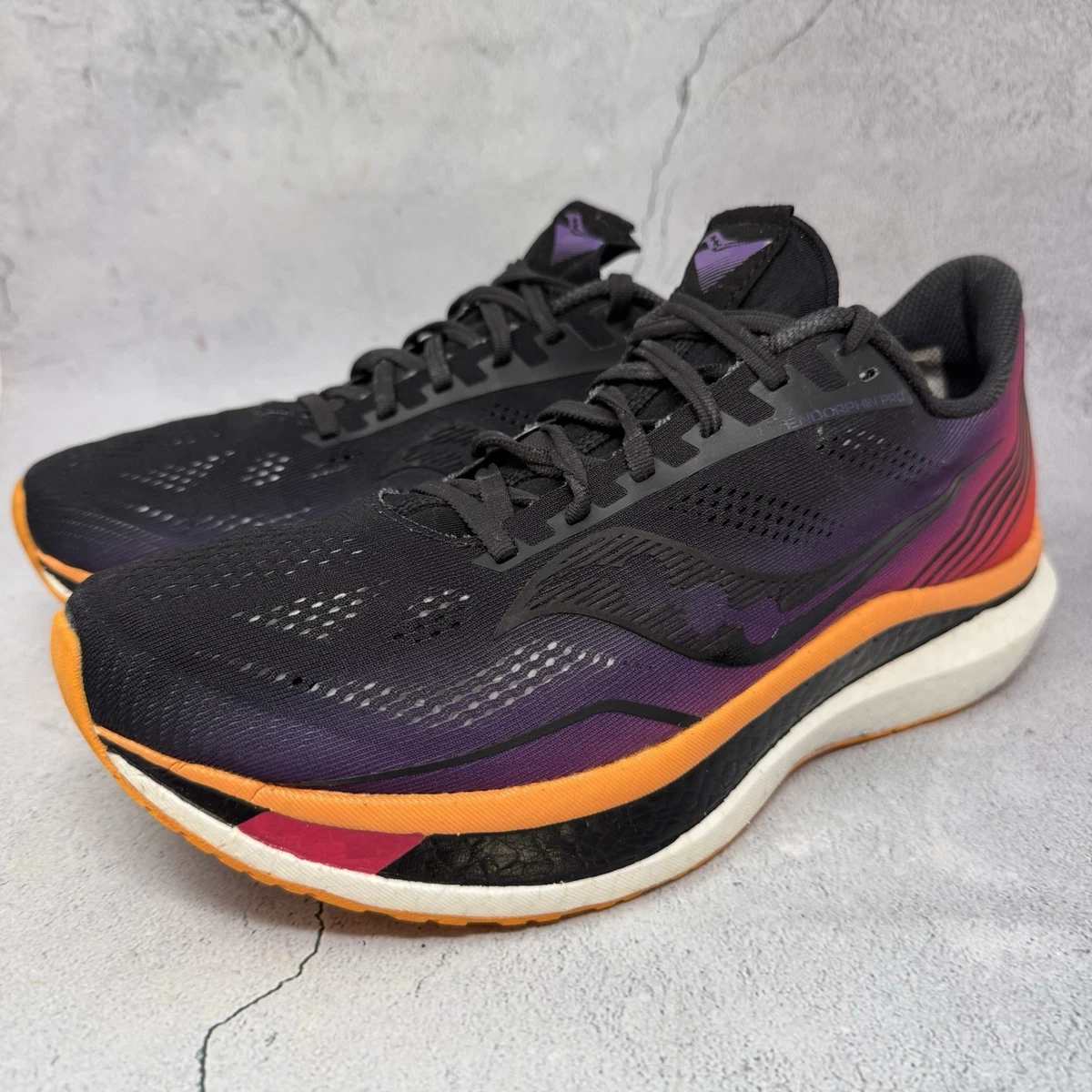 Saucony Endorphin Pro 2 Kellen Men\'s Shoes Size 6.5  Sneakers Black, Red, Gold Saucony MEN main image 2