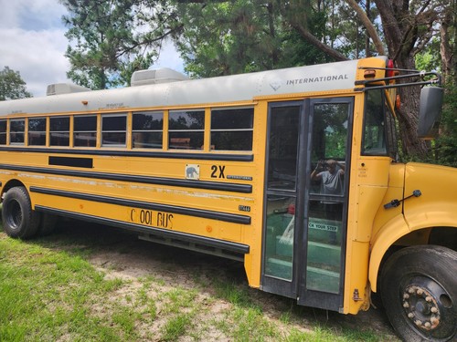 2002 Skoolie Project International Bus, A/C
