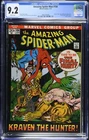 Amazing Spider-Man #104 - Marvel Comics 1972 CGC 9.2 Ka-Zar, Zabu, Gog and Krave