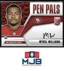 2025 Panini Mykel Williams The Rookies Autographs (/299) (Raw)