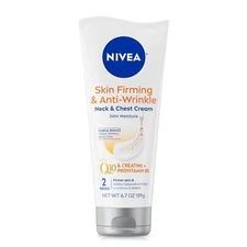 Nivea Skin Firming and Anti Wrinkle Neck and Chest Cream, 24-Hour 6.7 Oz Tube