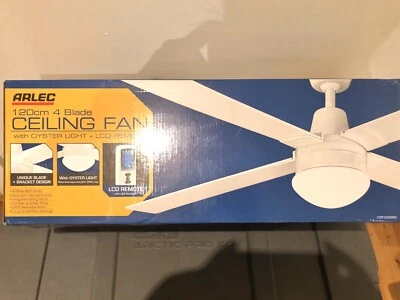 Arlec Ceiling Fan With Light Remote Brand New In Box