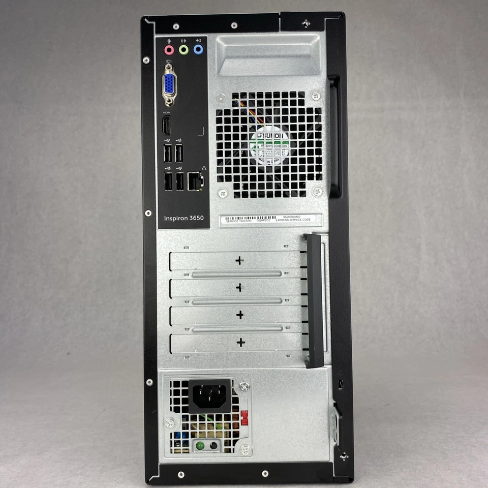 Dell Inspiron 3650 MT Quad Core i5-6400 2.70GHz 8GB RAM WiFi No HDD No OS READ - Image 3 of 4