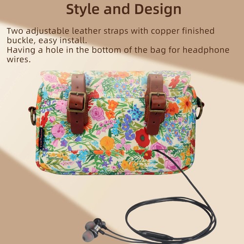 Tourbon Bicycle Pouch Saddle Case e-Bike Handlebar/Rear/Tube/Frame Shoulder Bag - Picture 9 of 24