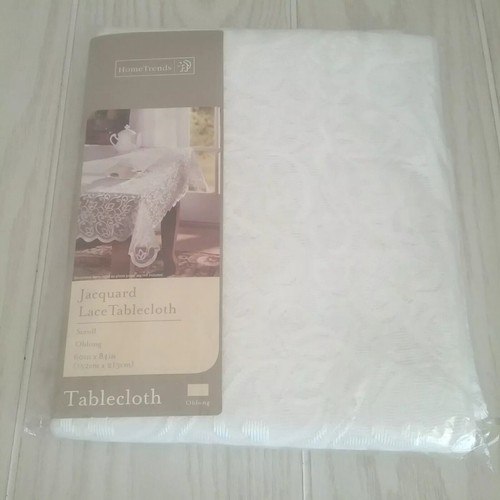 Vintage Home Trends neue Jacquard Spitze Tischdecke 60"×84" länglich