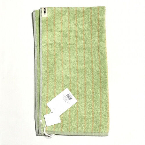 AURALEE x TEKLA HAND TOWEL 100% ORGANIC COTTON LIGHTMOSS AURALEE x TEKLA HAND TOWEL 100% ORGANIC COTTON LIGHTMOSS