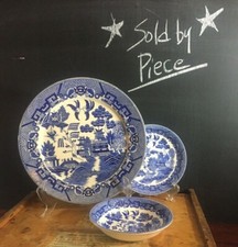 Vintage JAPAN Blue Willow Various Pieces Sold by Piece