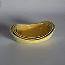 3 Pc. Rachael Ray Oval Fall Color Stoneware Casserole Dishes 2 Qt, 3 Qt, 3.75 Qt