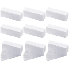 800 Pcs Eyebrows Wax Strips Non Woven Waxing Strips Hair Removal Wax Paper Facia