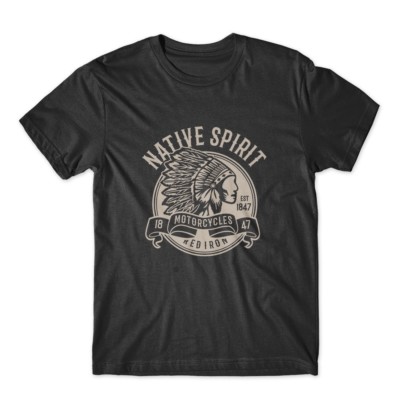 Native Spirit Tshirt  Native American Shirt 100% Cotton Premium Tee New