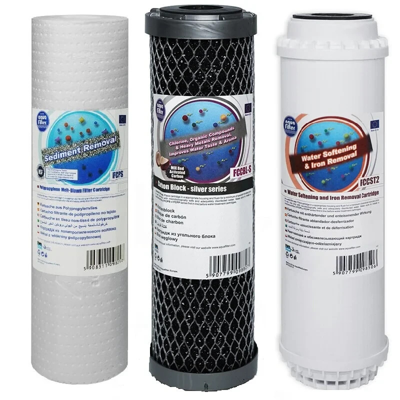 Aquafilter Replacement Filters Whole House Water Purifier Softening 10""