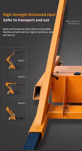 Teleskop Elektrische Gabelstapler Werkstatt 24v Batterie Palettengabelstapler - Bild 12 von 22