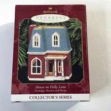 Hallmark Collector’s Series 1999 HOUSE ON HOLLY LANE Ornament QX6349