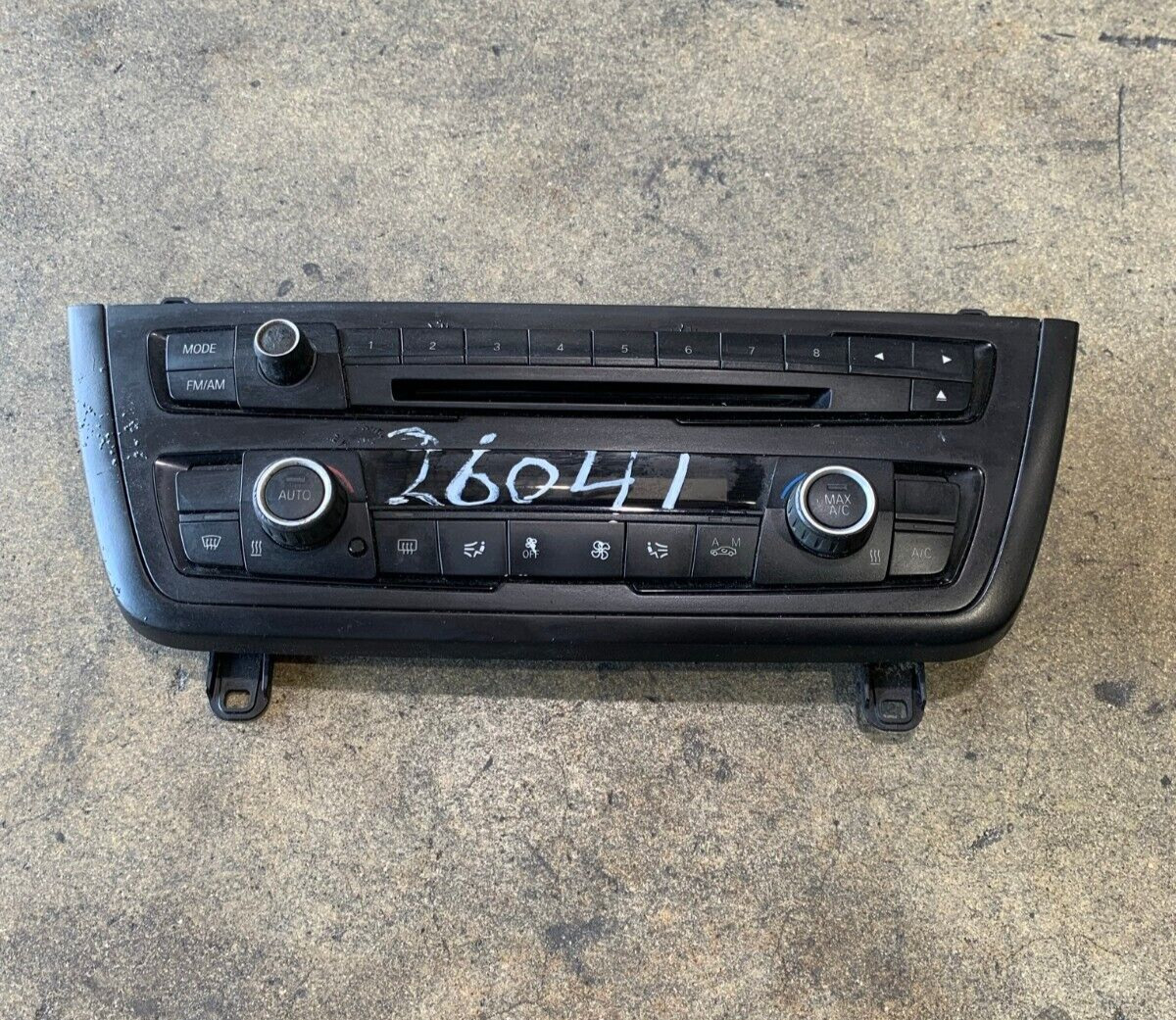 2012-2017 BMW 328i Radio Control Ac Heater Temperature Panel OEM  