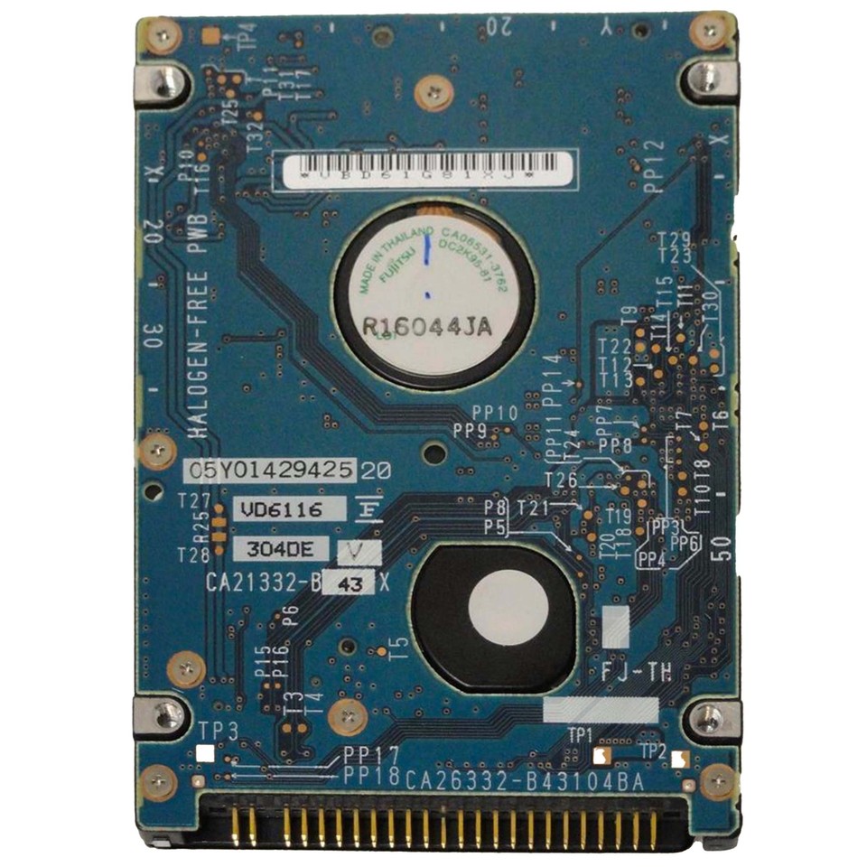 Hard Disk HDD Drive Ide Pata 2,5 " 60GB Computer Portable PC Fujitsu ...
