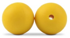 15mm Silicone Round Beads - Pack of 5 - You Pick