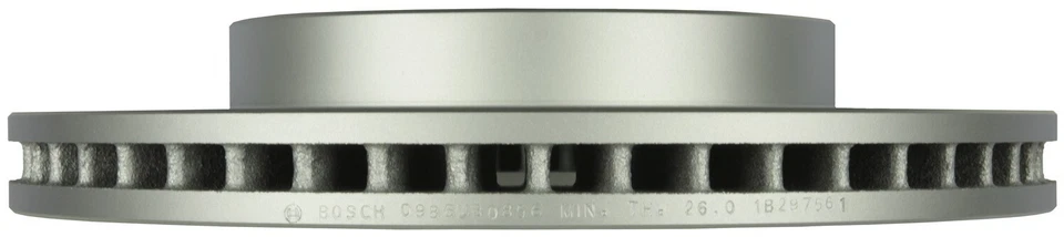 Rotor de freno de disco delantero QuietCast Bosch 2003-2006 Kia Sorento 2004 2005 Foto 4 de 4