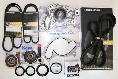 Timing Belt kit W/ AISIN Water Pump & Serpentine Belt Set For Toyota/Lexus 3.3L.