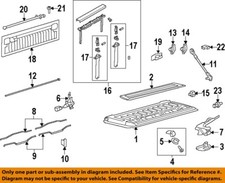 Ford Oem 04-16 F-150 Pick Up Box Tail Gate-pivot 4l3z83430b39aa