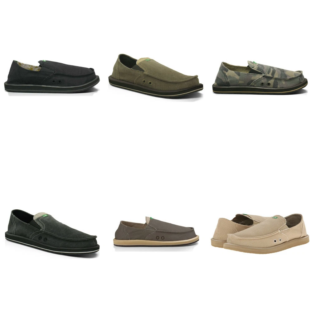 Sanuk Men's Pick Pocket Sidewalk Surfers - Various Sizes and Colors