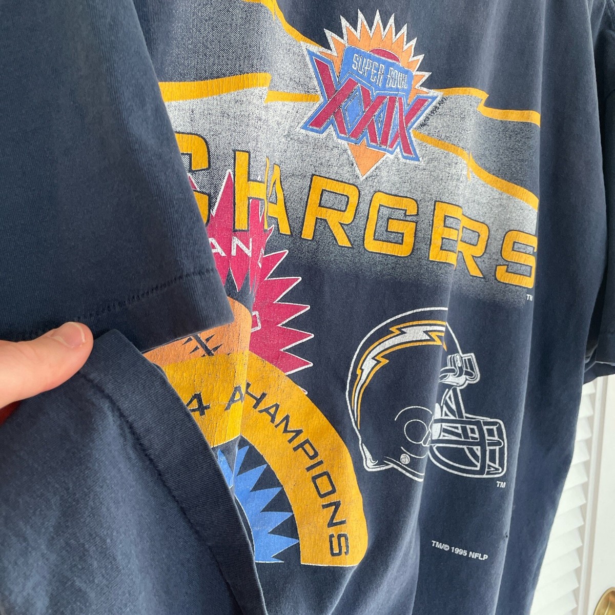 Vintage San Diego chargers Super Bowl xxix afc champion Vintage San Diego chargers Super Bowl xxix afc champion