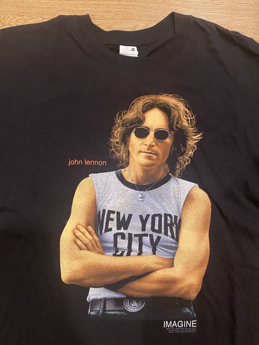 Vintage 2003 John Lennon New York City Color Portrait T Vintage 2003 John Lennon New York City Color Portrait T