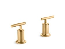 Kohler K-T14429-4-2MB Purist Lever Handles for Deck or Wall Mounted Tub Filler